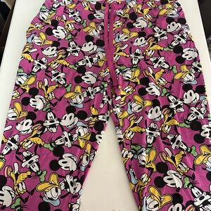 Disney Pajamas - Pink Mickey Mouse Print